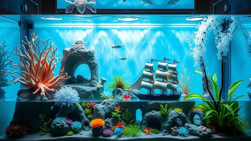 luxury aquarium accessories list
