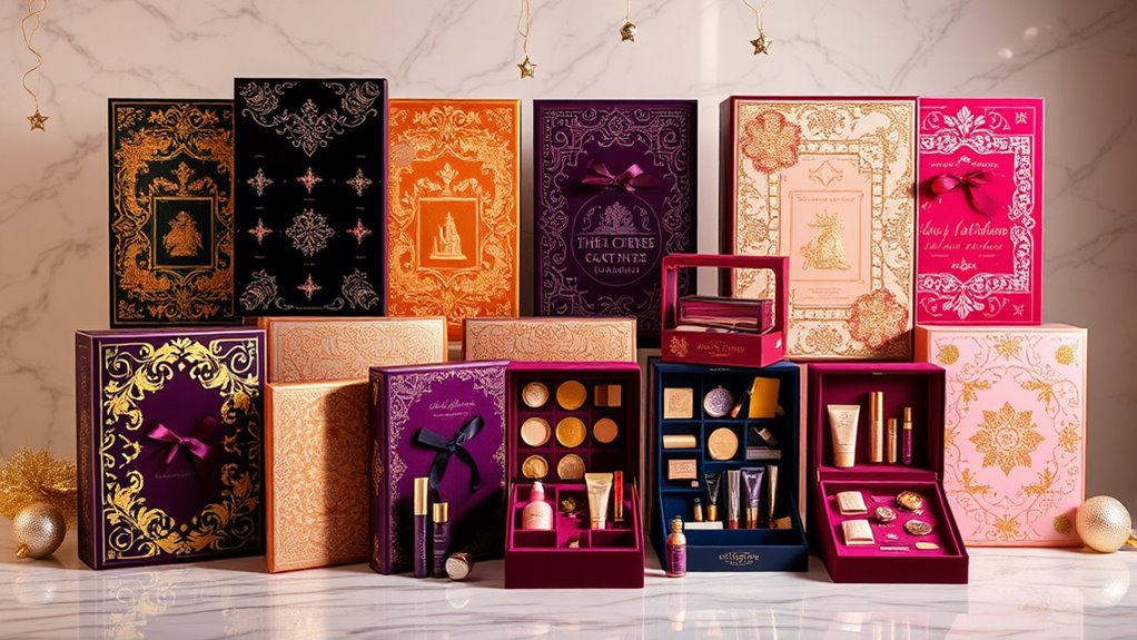 luxury beauty holiday countdown