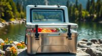 luxury camping cooler options