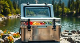luxury camping cooler options