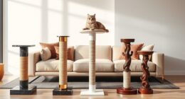 luxury cat scratching posts
