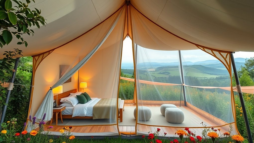 luxury durable camping tents