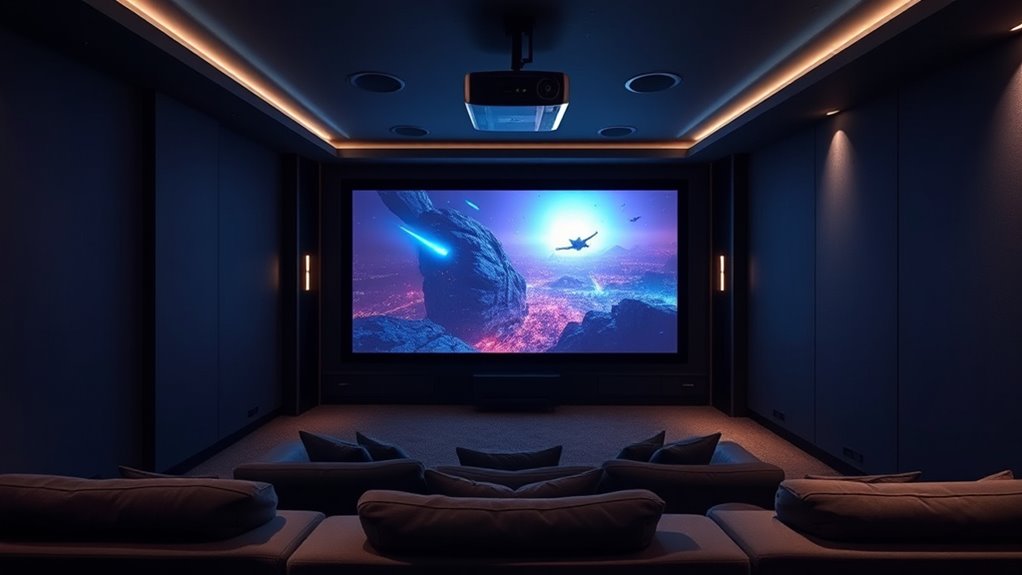 luxury home theater projectors