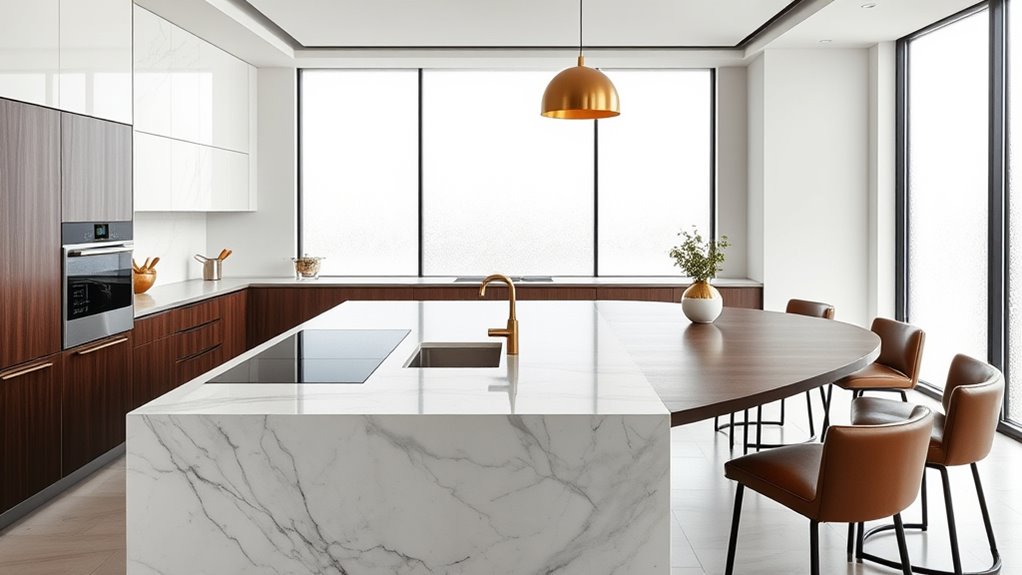 luxury kitchen island ideas