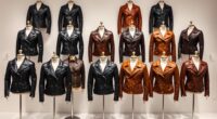 luxury leather jackets showcase