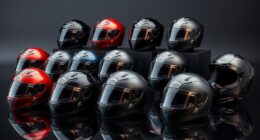 luxury motorcycle helmets selection