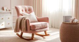 luxury nursery rocking chairs