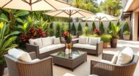 luxury outdoor furniture sets