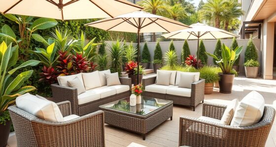 luxury outdoor furniture sets