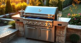 luxury outdoor grilling options