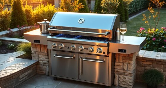 luxury outdoor grilling options