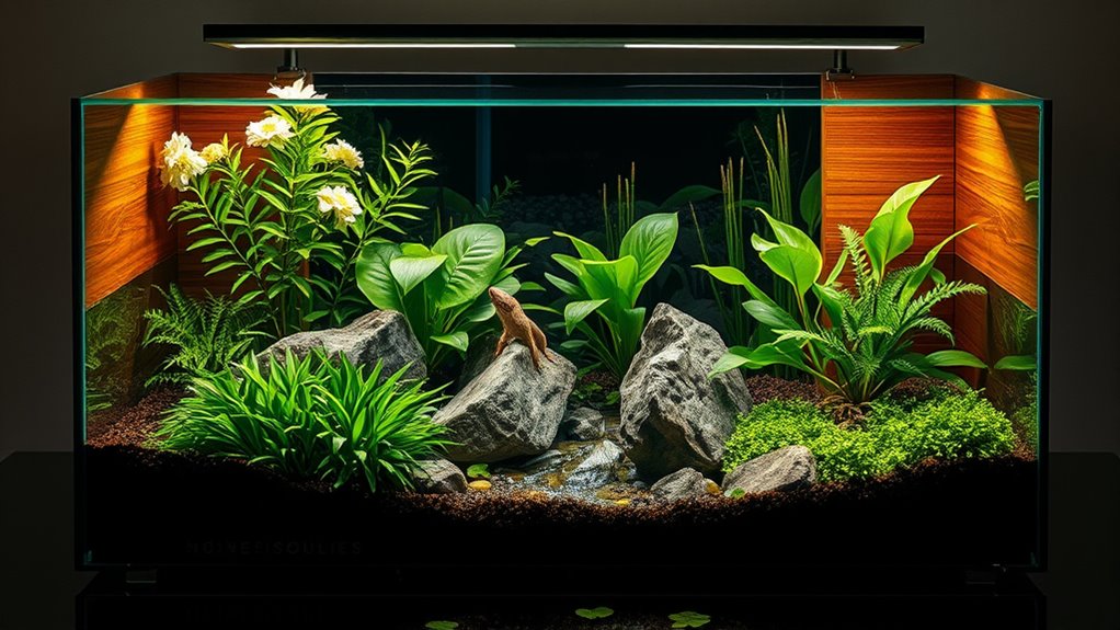 luxury reptile terrarium designs