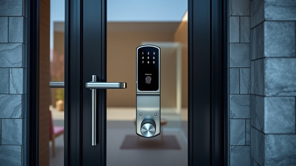 luxury security door locks