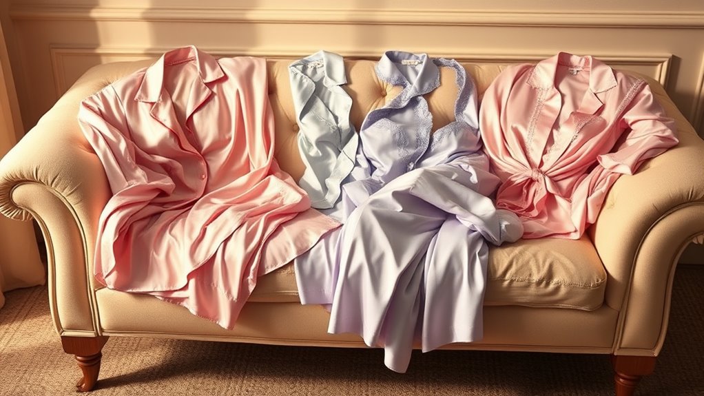 luxury silk pajama sets