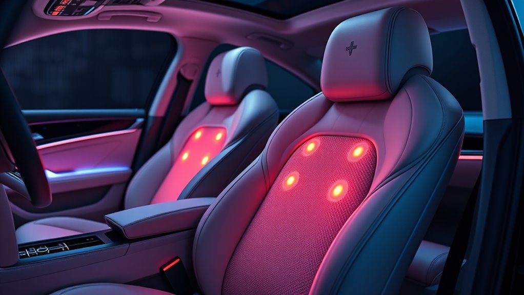 luxury vehicle massage options