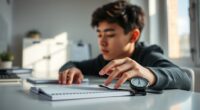 maintaining pace and focus