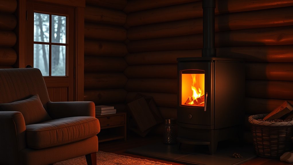 off grid pellet stove considerations