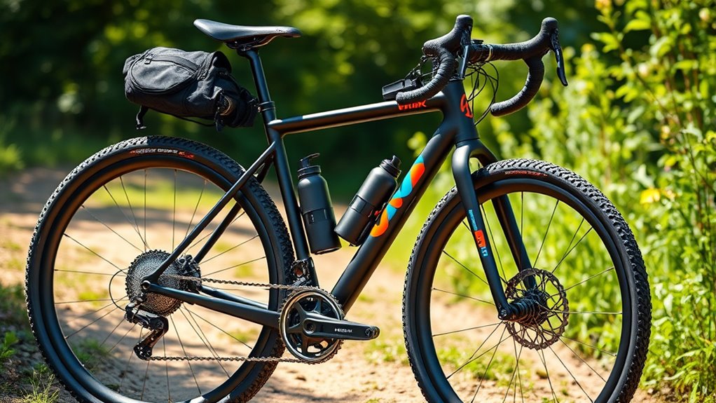 optimize tire and handlebar setup