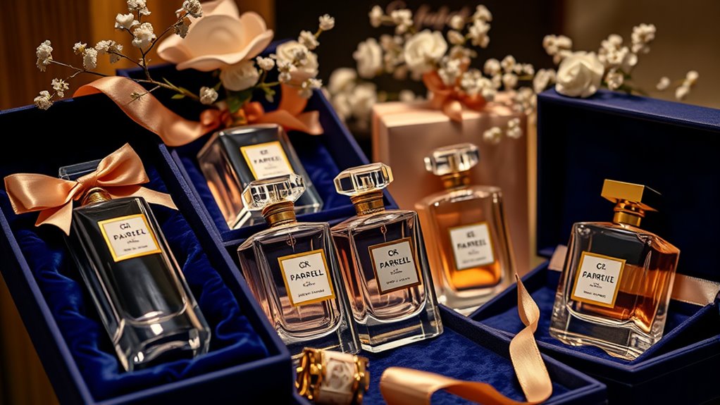 perfume gift set selection