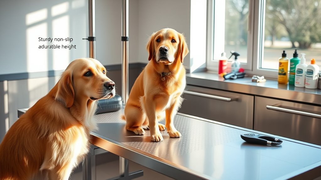 pet grooming table essentials
