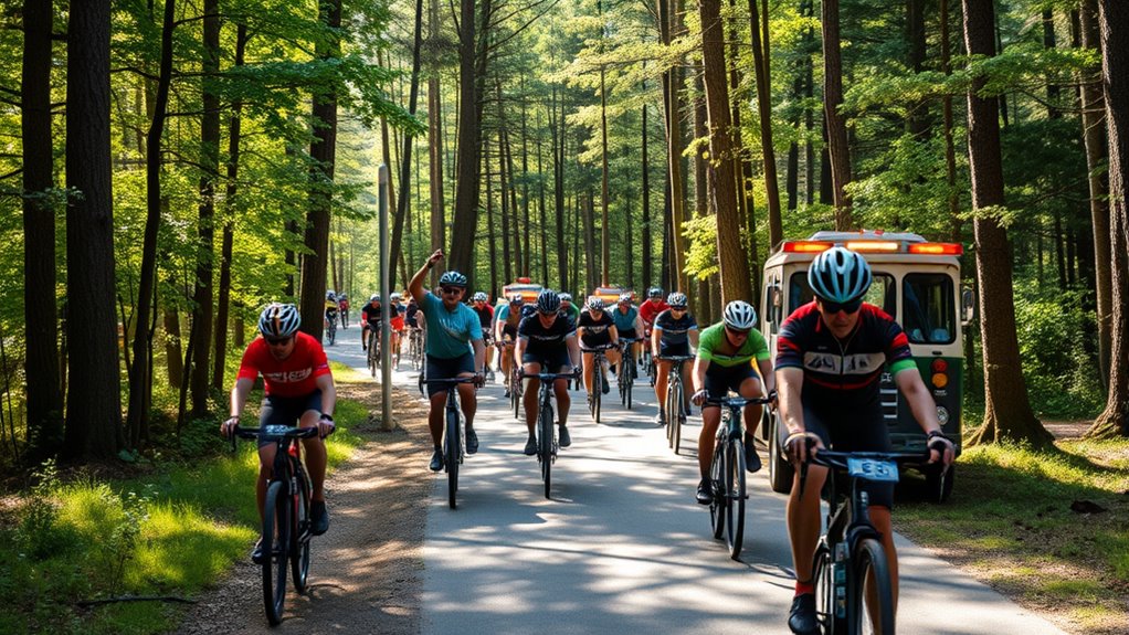 plan communicate ride safely