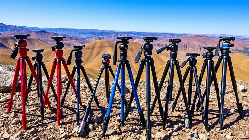 portable stable travel tripods