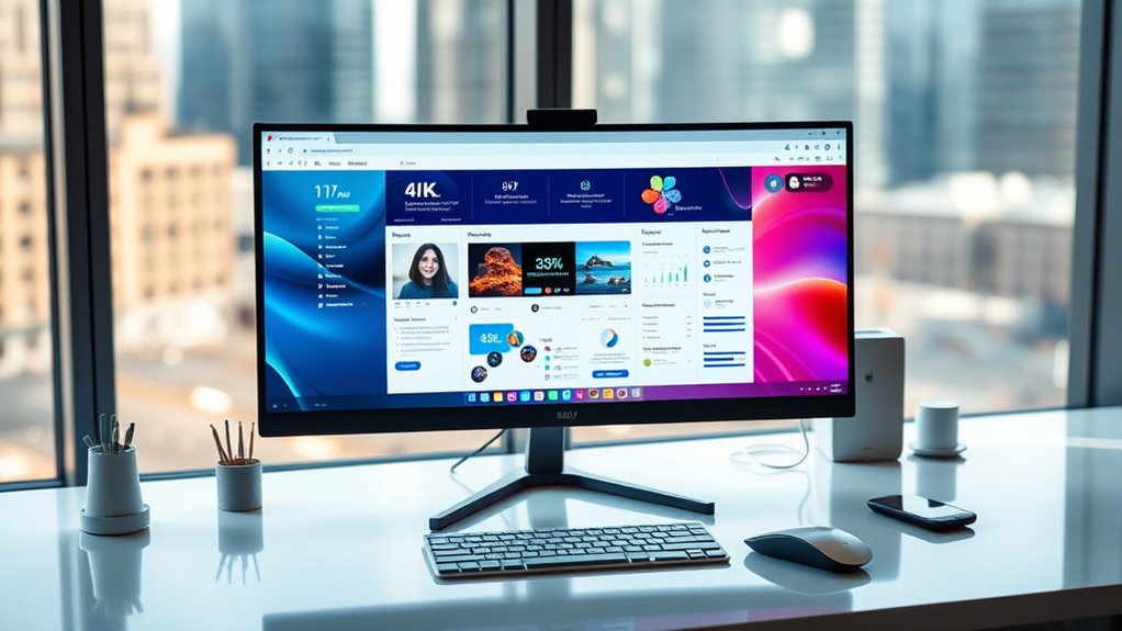 premium 4k monitors 2025