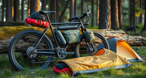 prepare for overnight biking