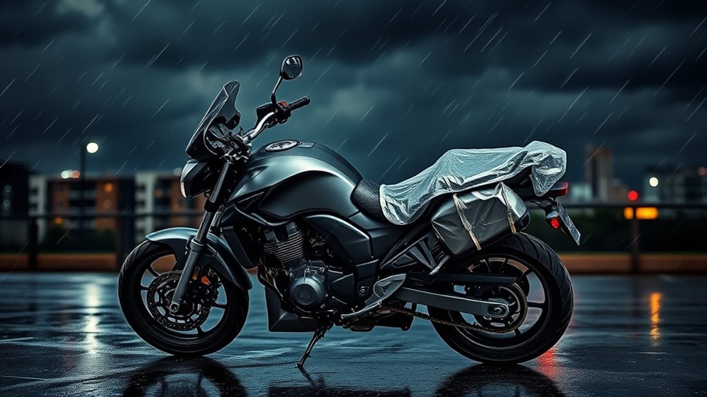 prepare for rainy rides