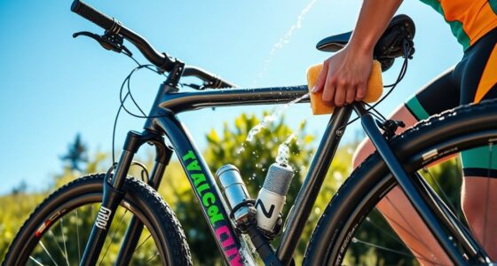 proper bicycle cleaning technique