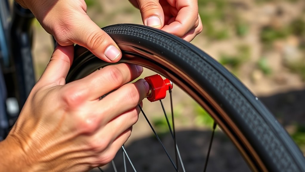 proper rim tape installation