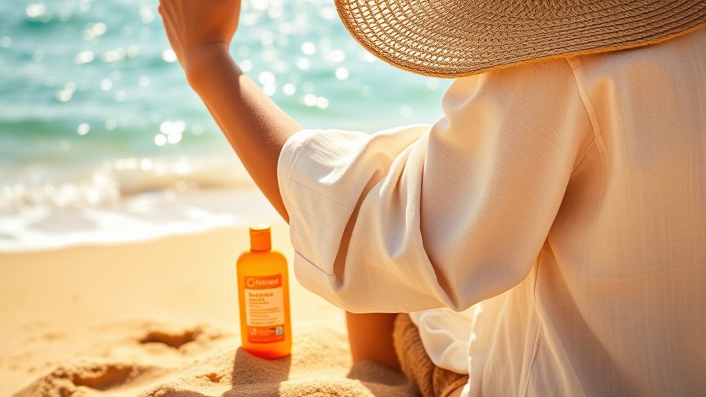 protect skin use sunscreen