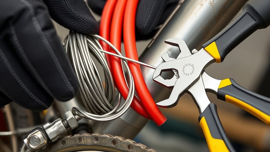 replace cables and housing