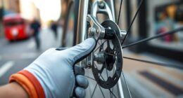 replace worn rim brake pads