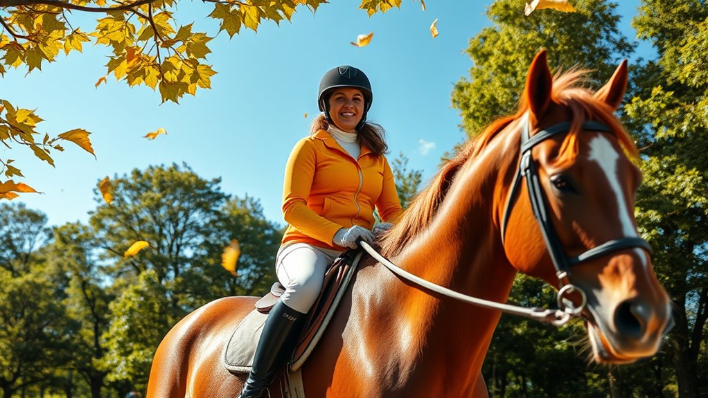 resuming horseback riding post illness