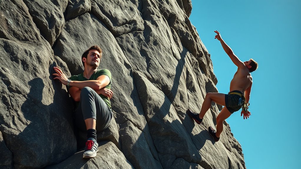 seated versus standing climb