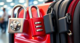 secure travel luggage locks