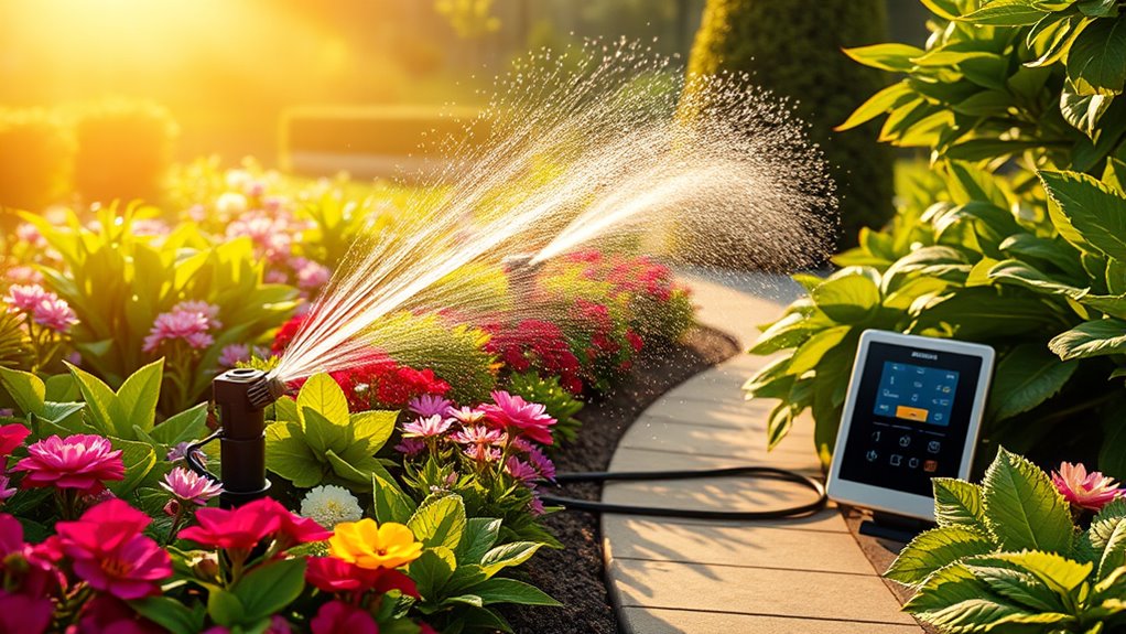 smart irrigation system features