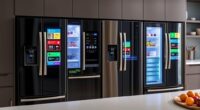 smart touchscreen refrigerator options