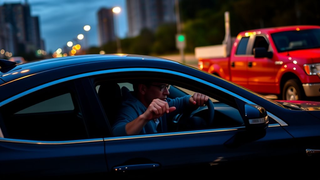 stay calm drive safely