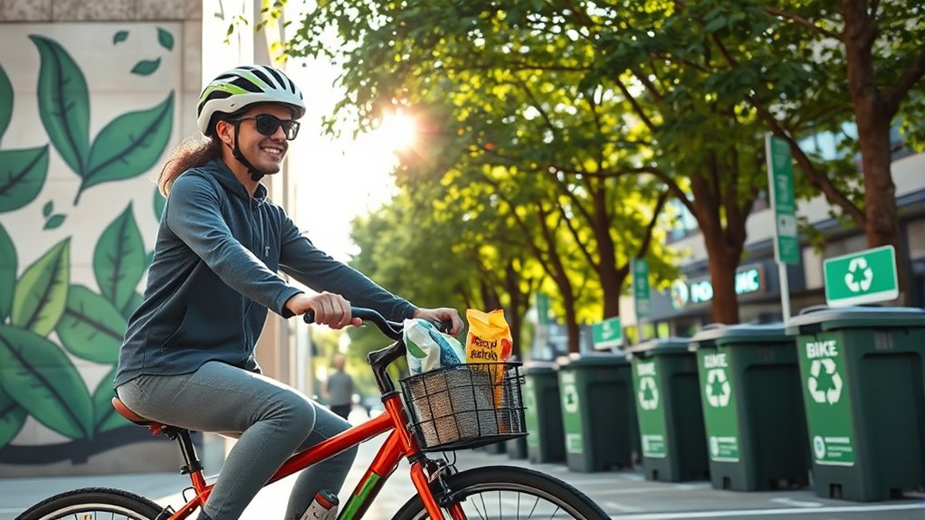 sustainable cycling and gear