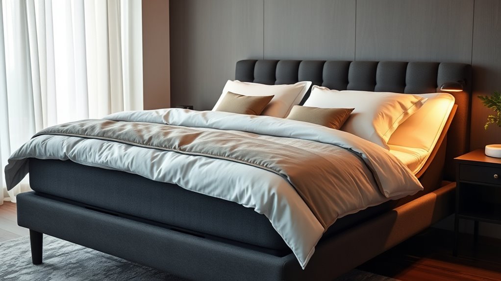 top adjustable beds with lumbar support