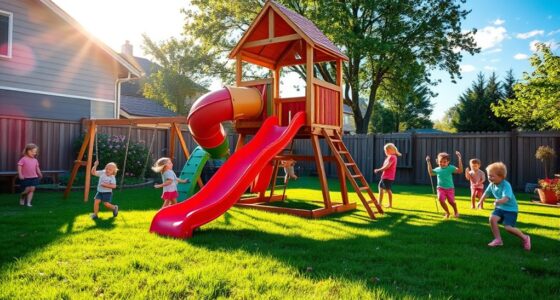 top backyard outdoor playsets