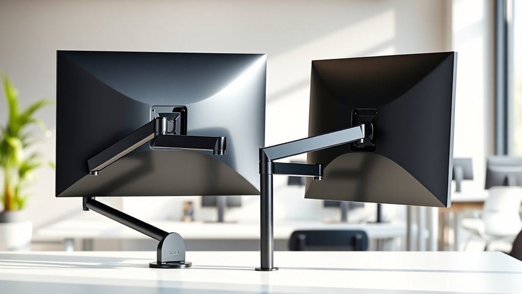 top dual monitor arm options