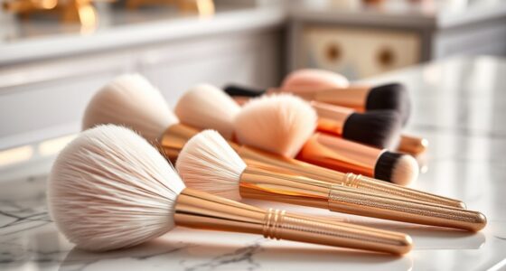 top luxury makeup brush collection