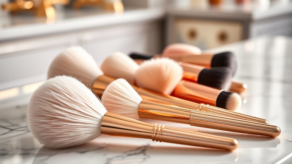 top luxury makeup brush collection