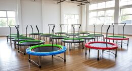 top luxury trampoline workout sets