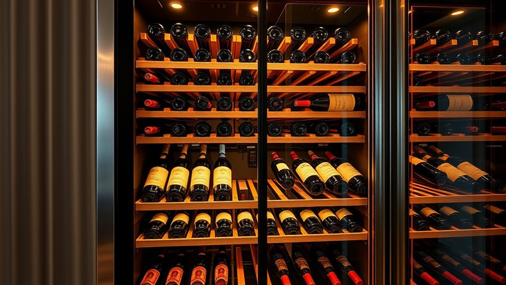 top luxury wine storage