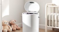 top odor controlling diaper pails