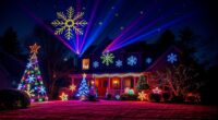 top outdoor holiday light projectors